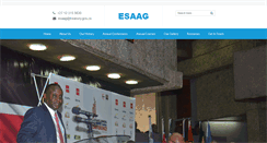 Desktop Screenshot of esaag.co.za